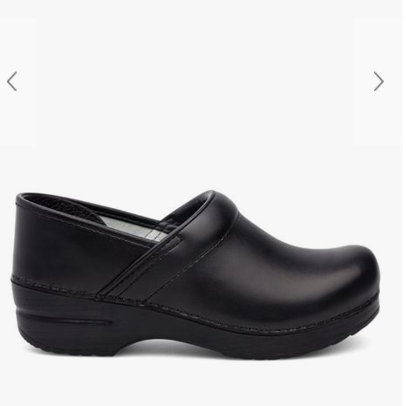 DANSKO Professional Black Box clogs comfort shoes women’s size 8 - Picture 1 of 9